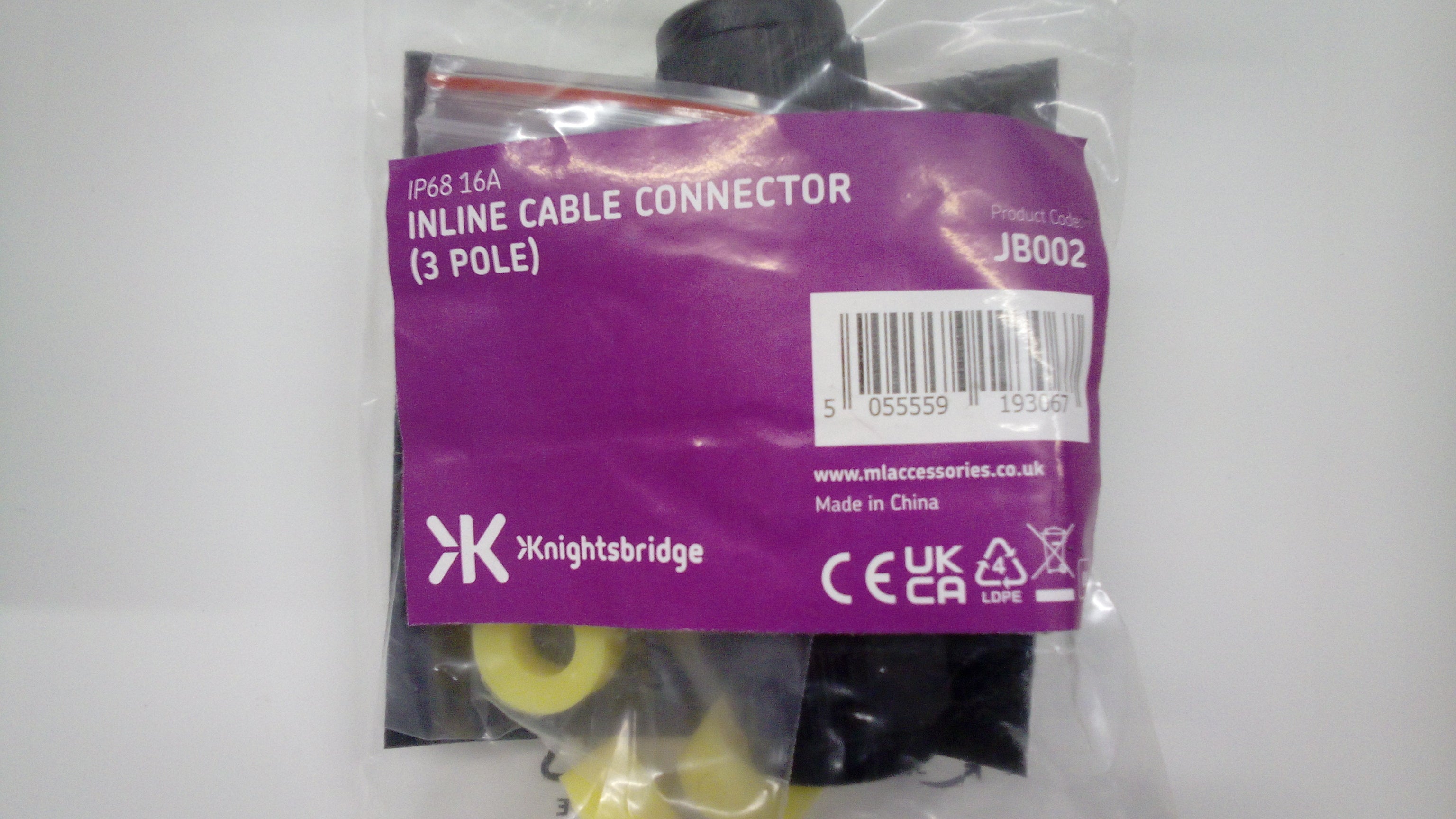 3 Core IP68 Waterproof Cable Joint