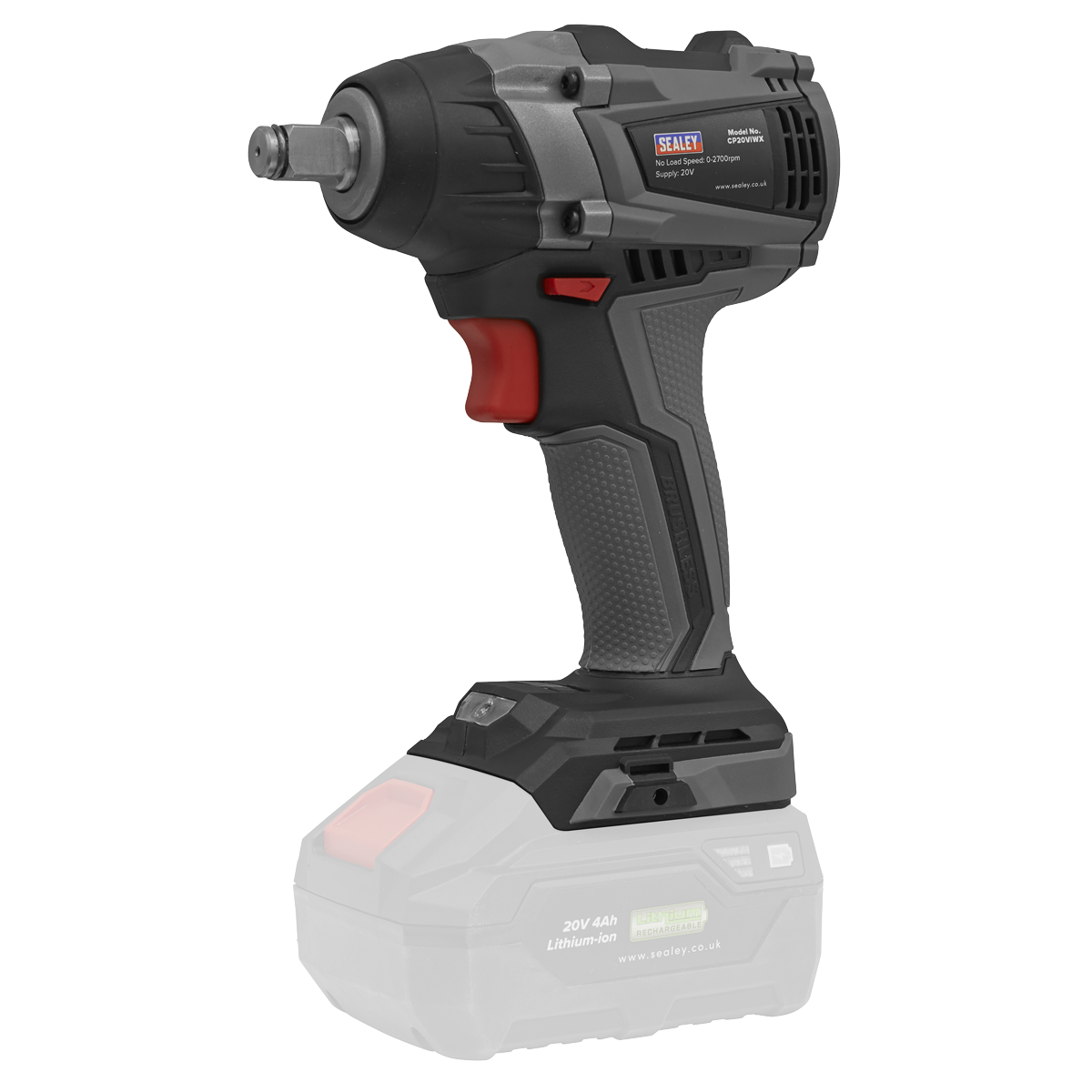 Premier Brushless Impact Wrench 20V SV20 Series 1/2 InchSq Drive 300Nm - Body Only