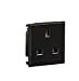 SAT TV Outlet Module - Black