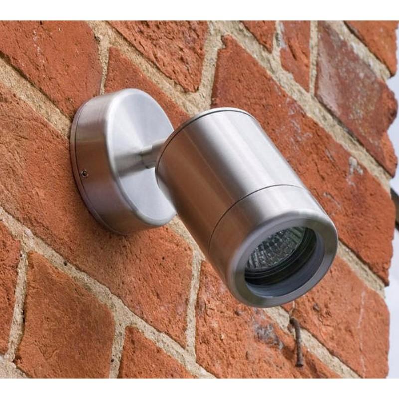 Adjustable IP65 Stainless Steel Indoor Outdoor Single Wall Light