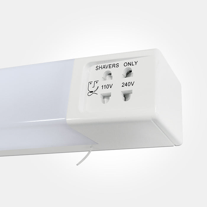 LED Dual Voltage Shaver Light