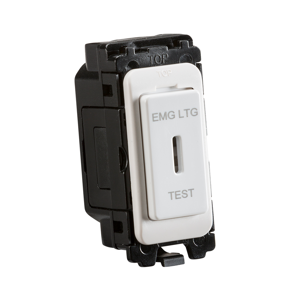 20AX 2-way SP secret key module laser printed EMG LTG TEST