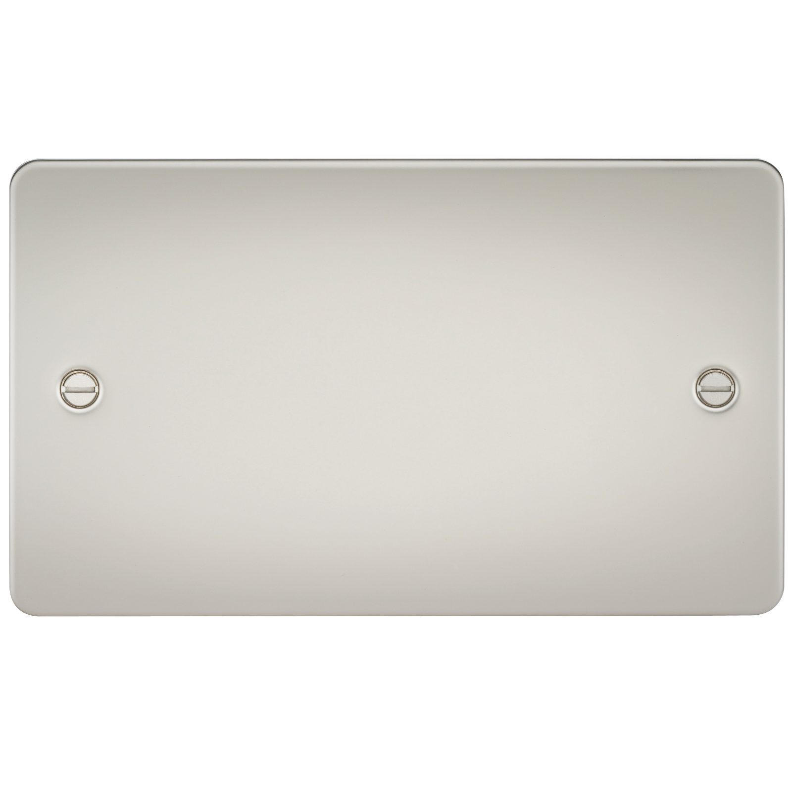Flat Plate 2G blanking plate - pearl