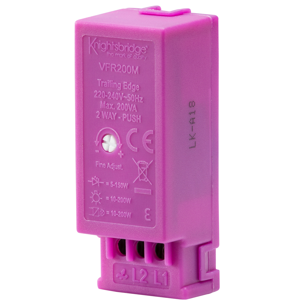 10-200W (5-150W LED) Trailing Edge LED Dimmer Module