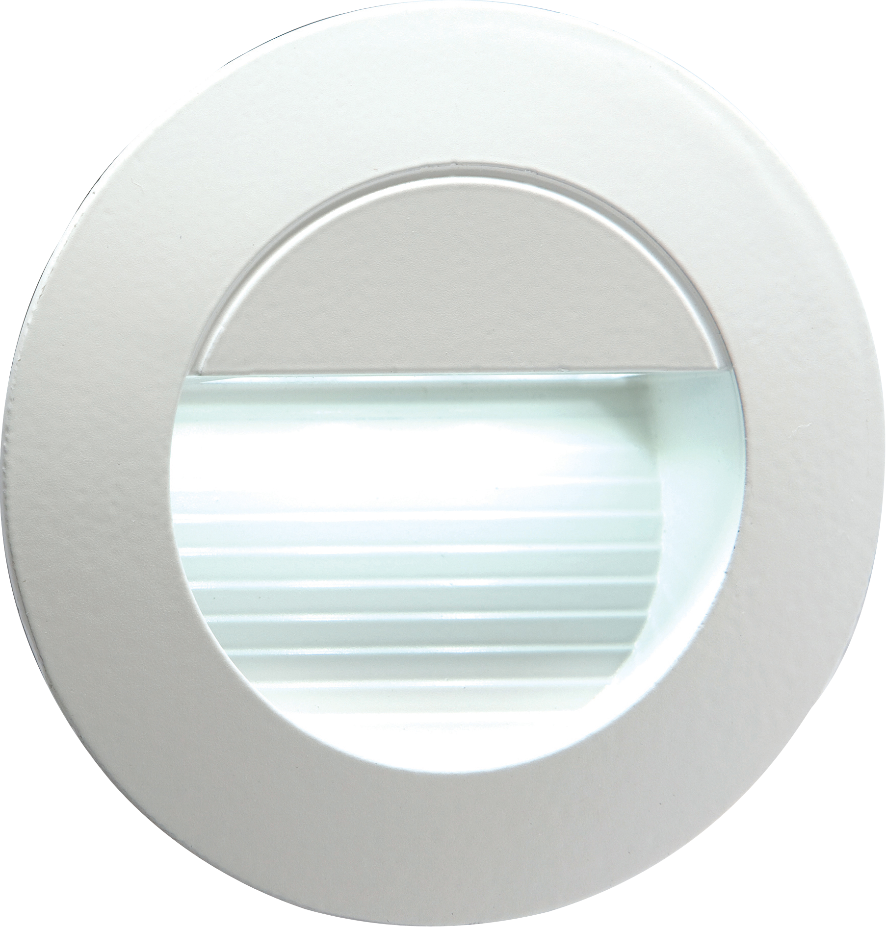 IP54 Round LED Recessed Stair & Wall Guide Light -White