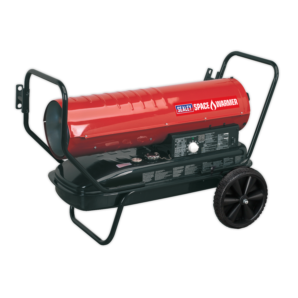 Portable Space Warmer Diesel Heater 100kBtu/hr with Wheels