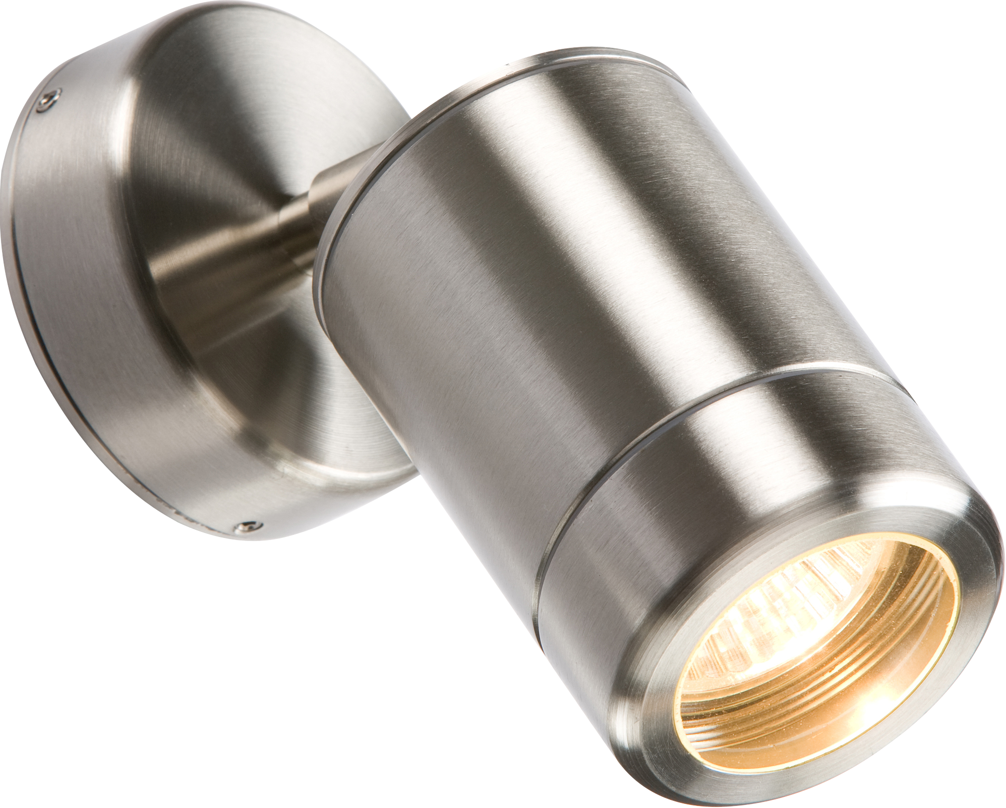 Adjustable IP65 Stainless Steel Indoor Outdoor Single Wall Light