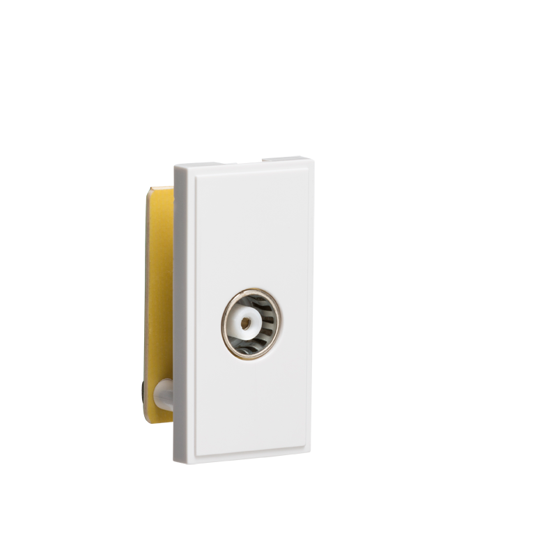 TV Outlet Module (PCB) - White