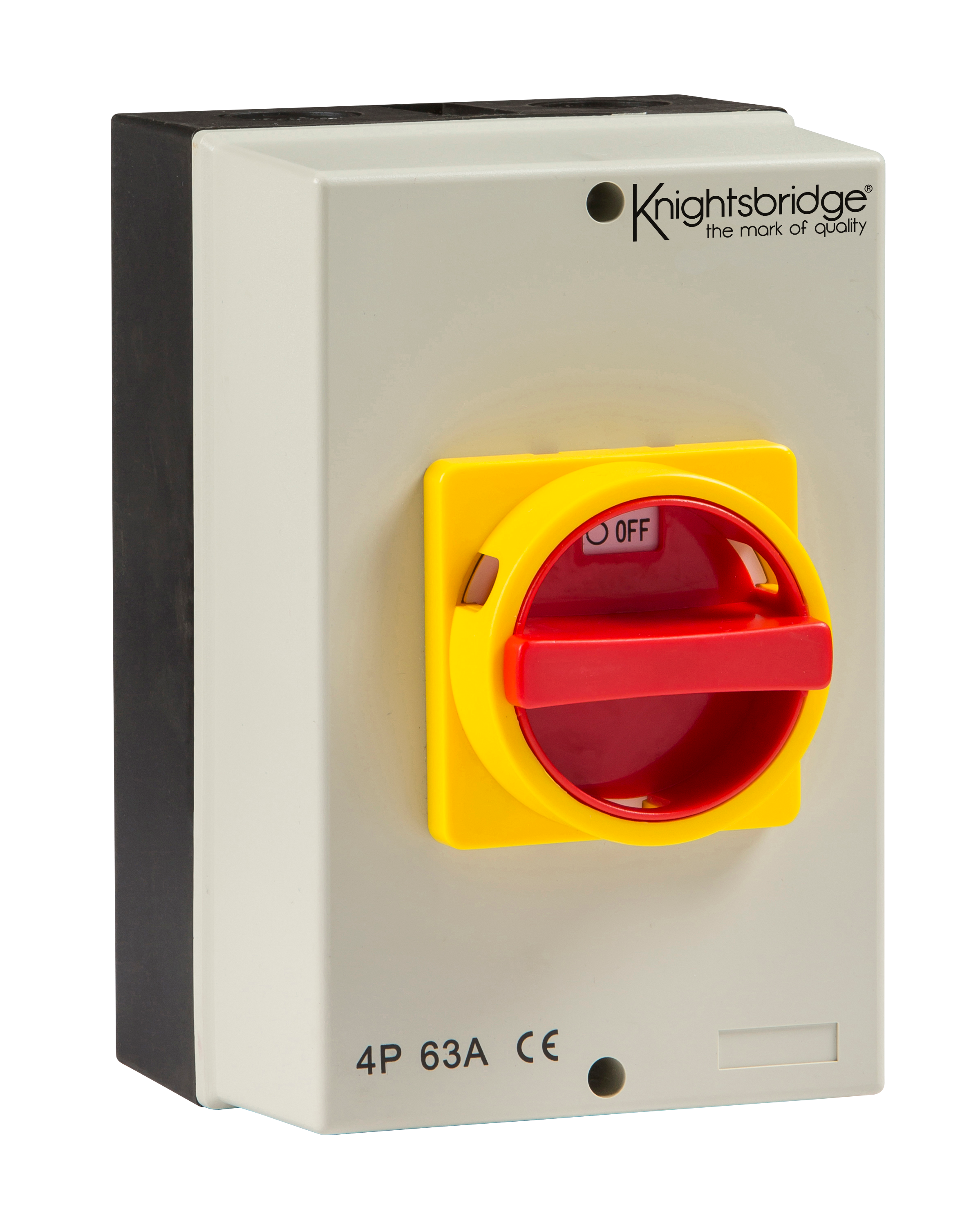63A 4 Pole 230V-415V IP65 Industrial Rotary Isolator