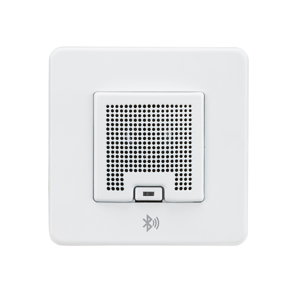 Screwless 3W RMS Bluetooth Speaker Outlet - Matt White