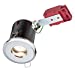 IP65 GU10 50W 230V LED IC Fire Rated Fixed Shower Downlight - Polished Chrome