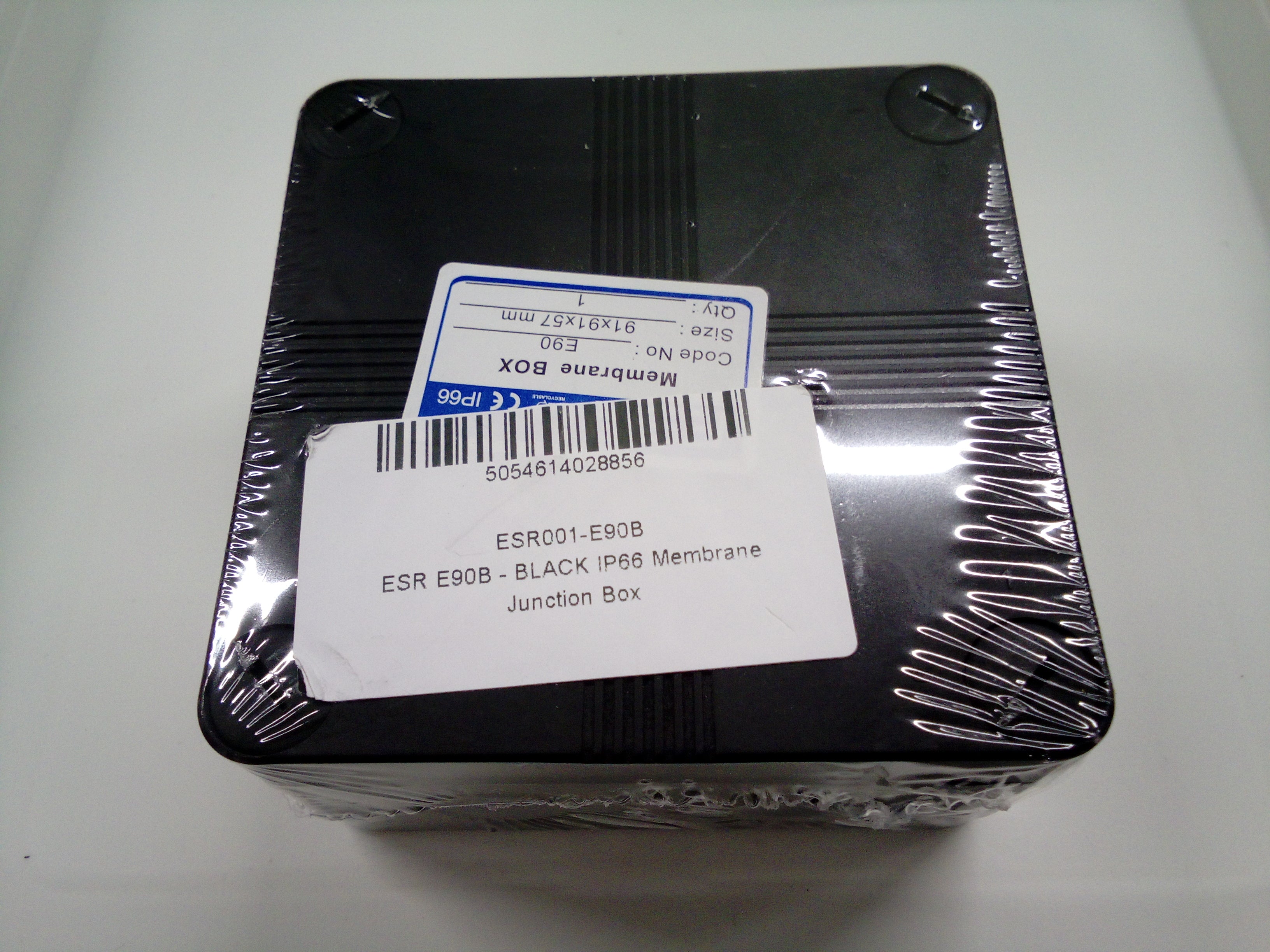 Black IP66 Weatherproof External Outdoor Junction Adaptable Box With 5 Way Connector