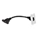 HDMI outlet module 25 x 50mm - white