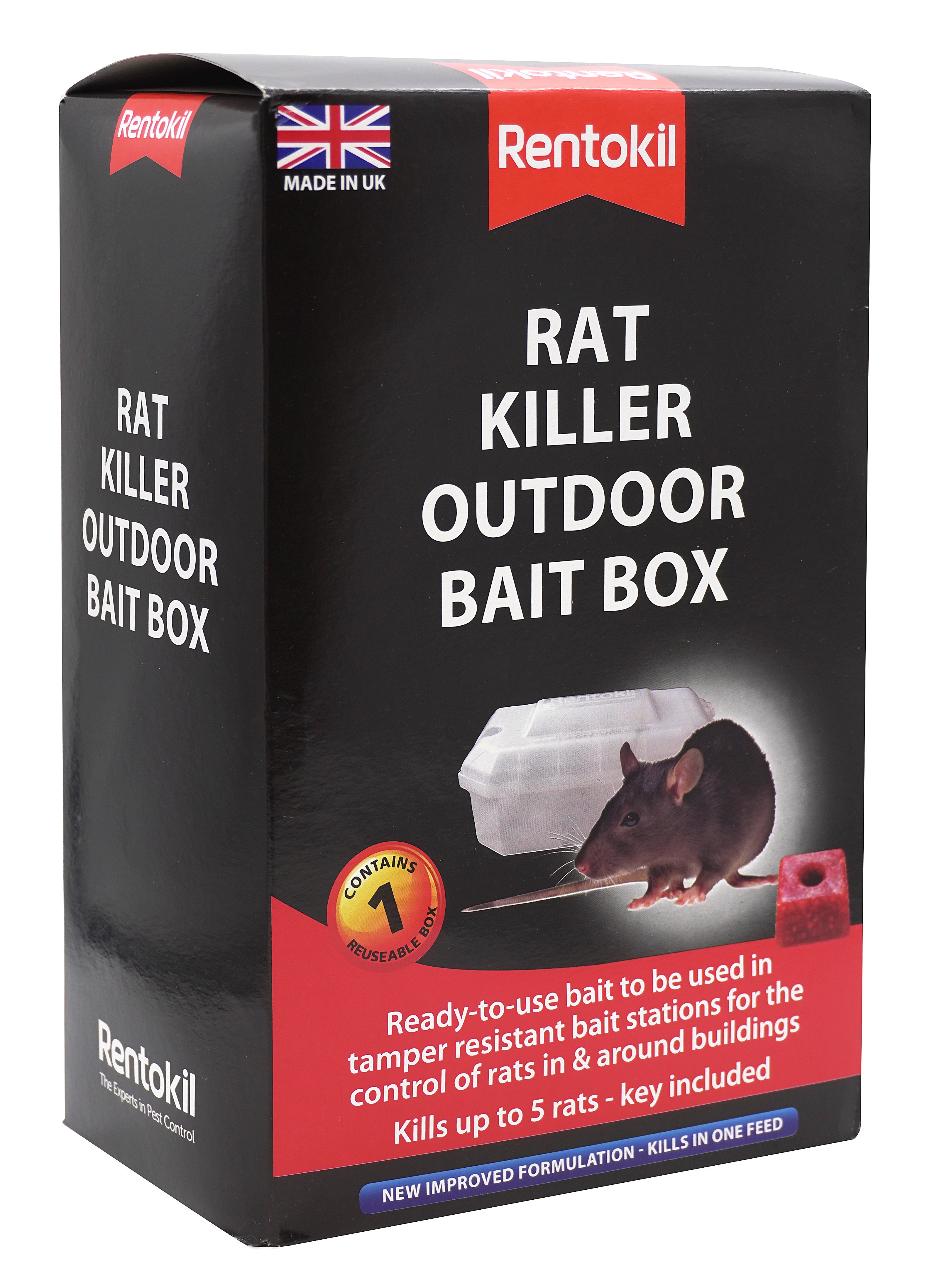 Rat Killer Outdoor Bait Box
