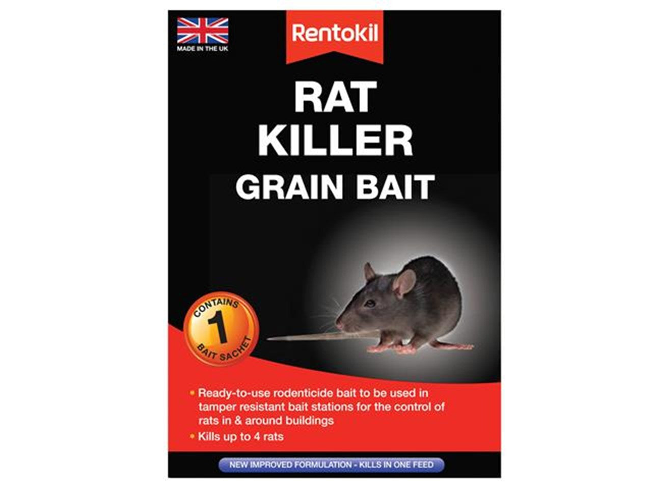Rat Killer Grain Bait - 1 Sachet