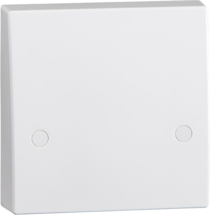 45A White 1G Cooker Cable Connection Unit Electric Wall Box