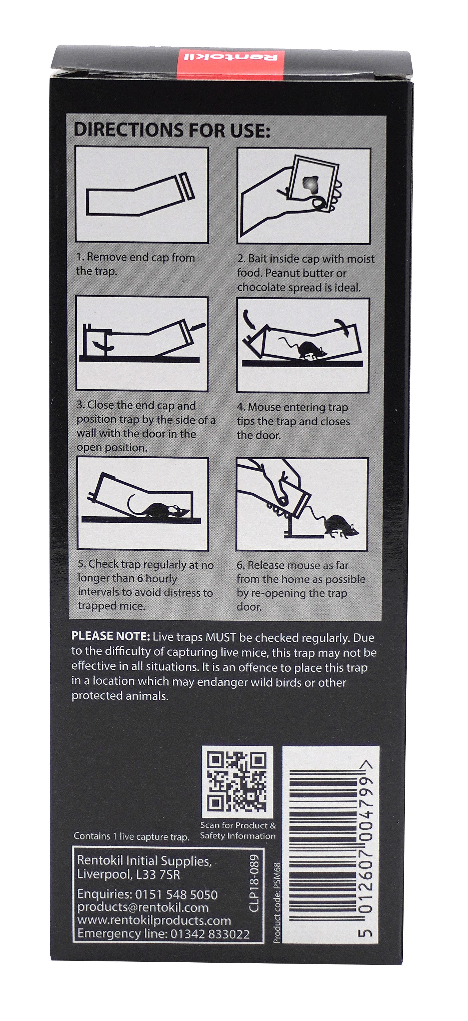 Live Capture Mouse Trap