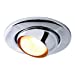 R63 ES 60W 230V Eyeball Downlight - Chrome