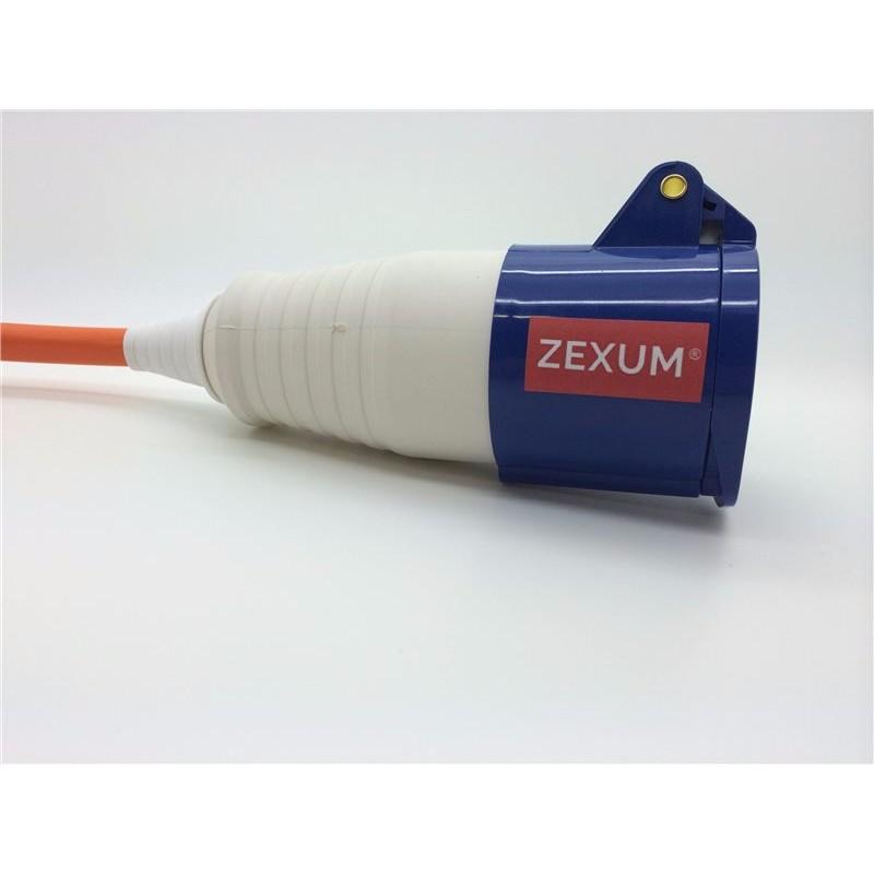 16A Orange Male to Female Electric Hook Up Lead 1.5mm - 25m