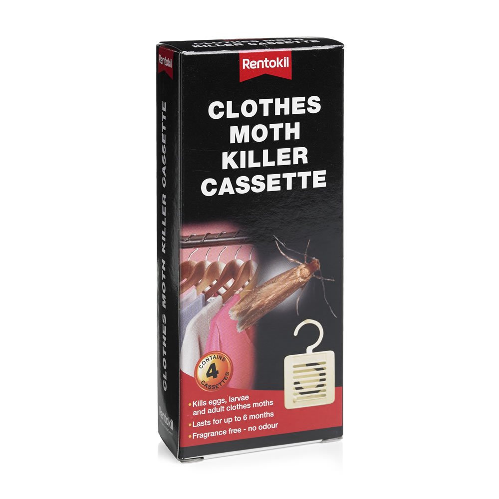 Clothes Moth Killer Cassette - 4 Pack