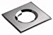 Traditional IP65 Square Fire Rated Bezels for FireKnight - Chrome