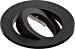 Evolve Fire Rated Twist & Lock Downlight Tilt Trim Bezel - Black