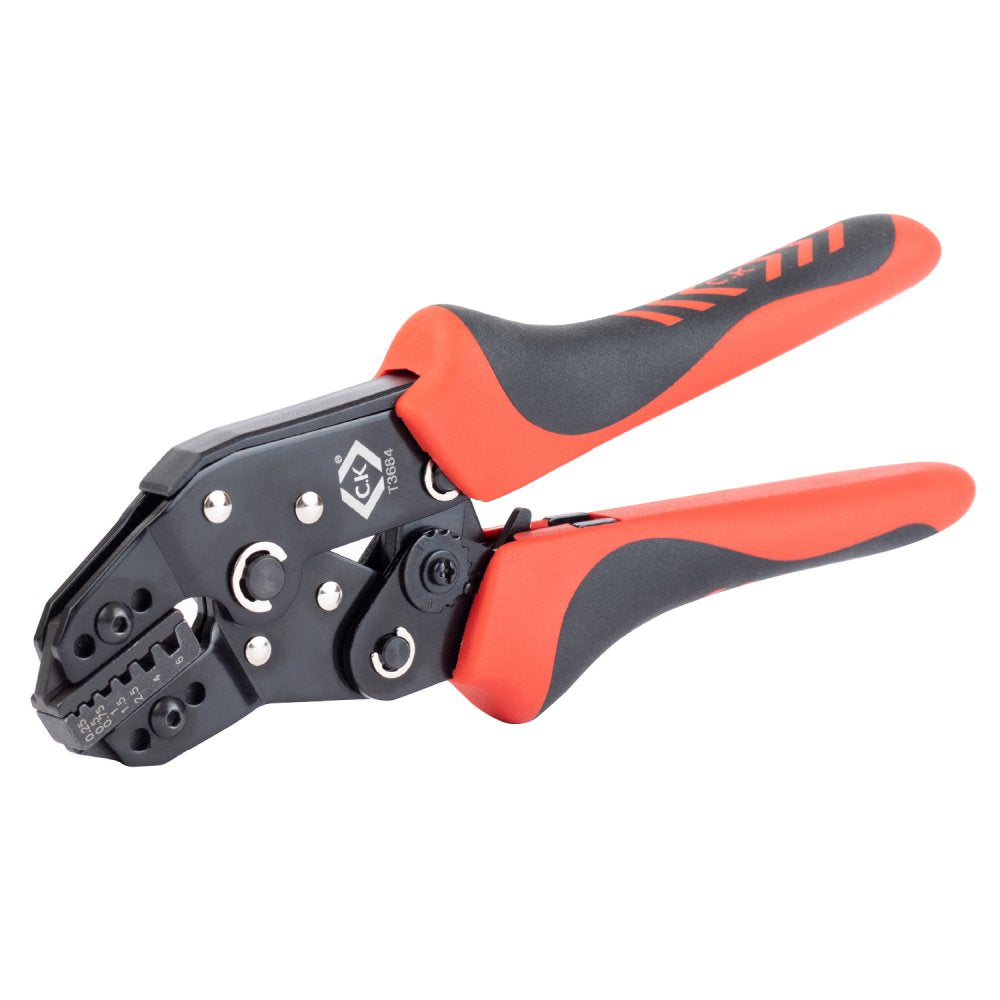 Ratchet Crimping Pliers For Bootlace Ferrules 0.25, 6mm