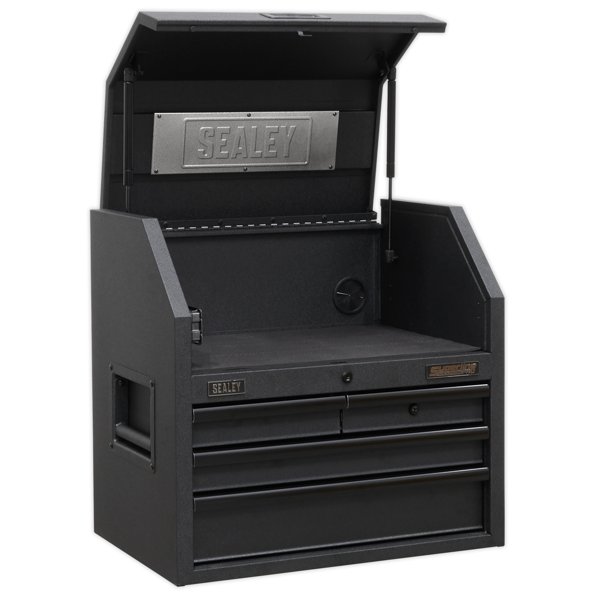 Superline Pro Topchest 4 Drawer 660mm with Soft Close Drawers & Power Strip