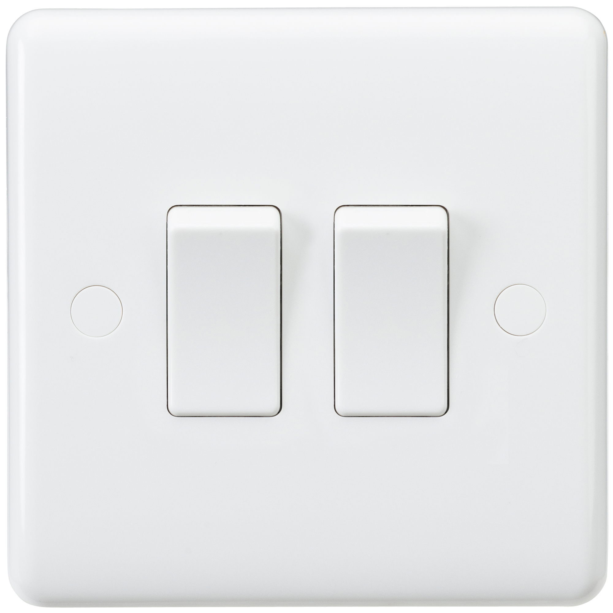 Curved Edge 10AX 2G 2-Way Switch