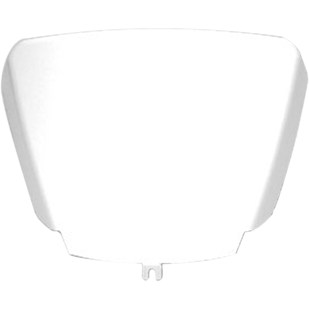 WHITE PLAIN Alarm Bell Box Cover