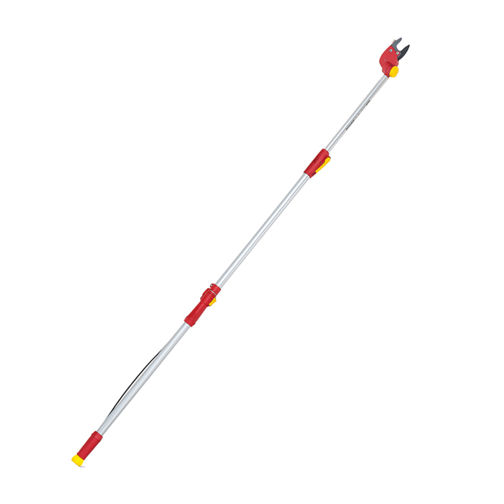 WOLF-Garten RR400T Extendable Power Dual Cut Bypass Loppers, Red, 232x4x3.2 cm