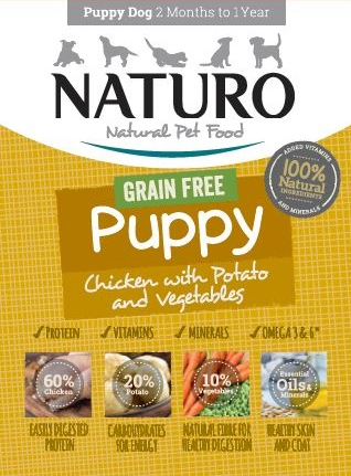 Puppy Grain Free Chicken & Potato with Vegetables, 150g X7