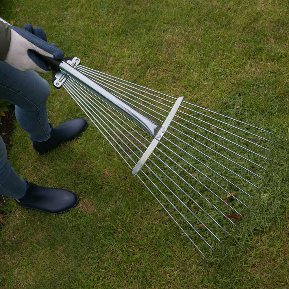 Adjustable Lawn Rake