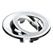 Traditional IP65 Round Fire Rated Bezels for Tilt ProKnight - Polished Chrome