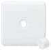 Curved Edge 1G Dimmer Plate with Matching Dimmer Cap