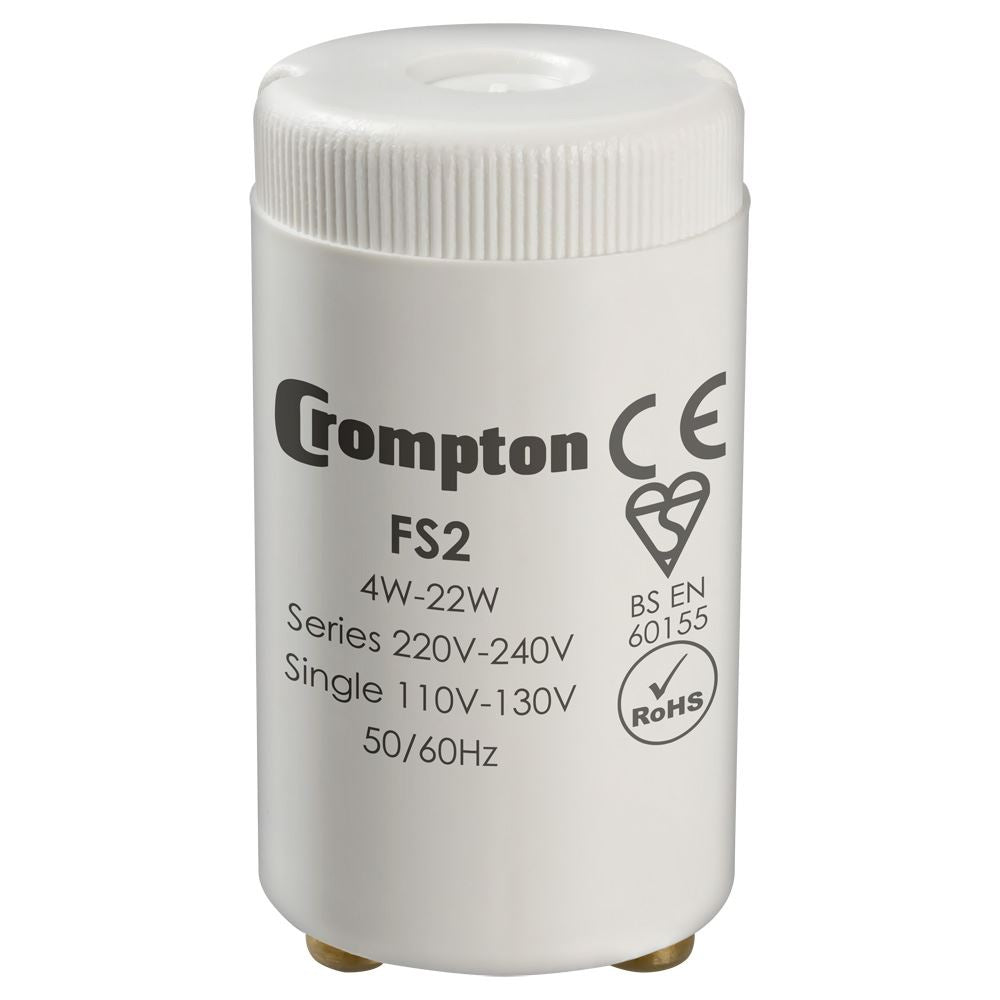 Crompton Fluorescent Starter Switch 4-22W