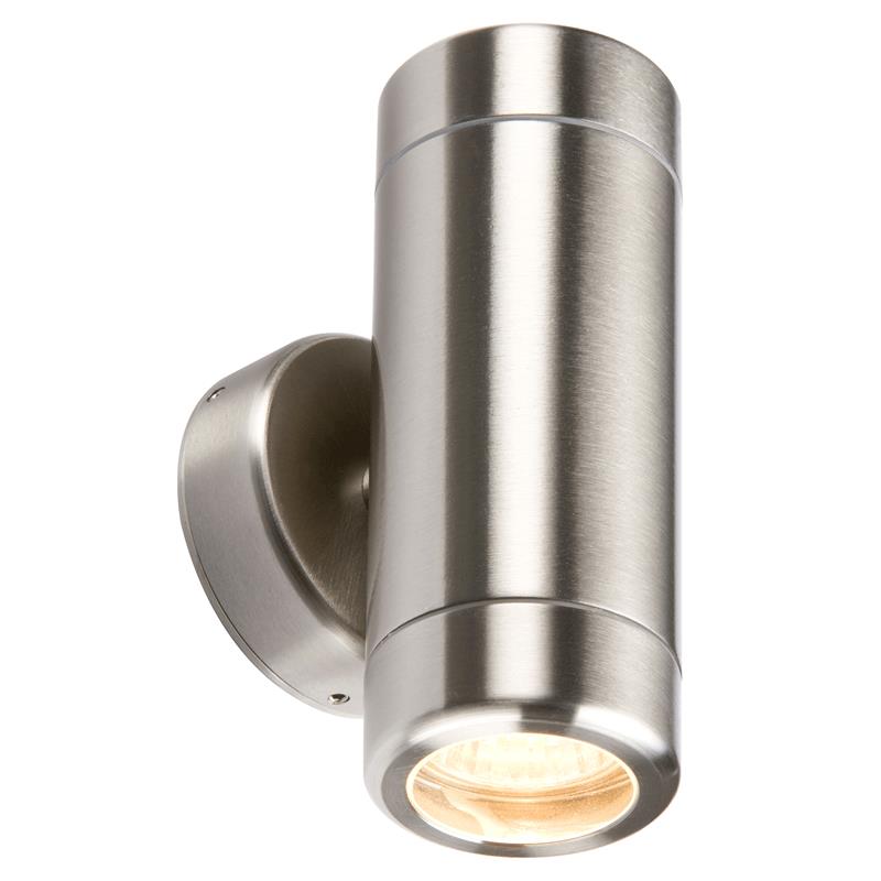 Fixed IP65 Stainless Steel Indoor Outdoor Double Wall Light