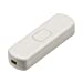 6A DP Inline Cord Switch - White