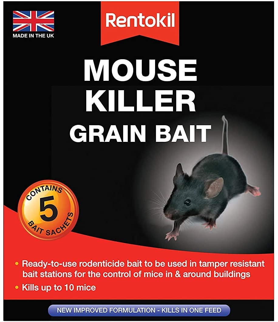 Mouse Killer Grain Bait - 5 Sachet