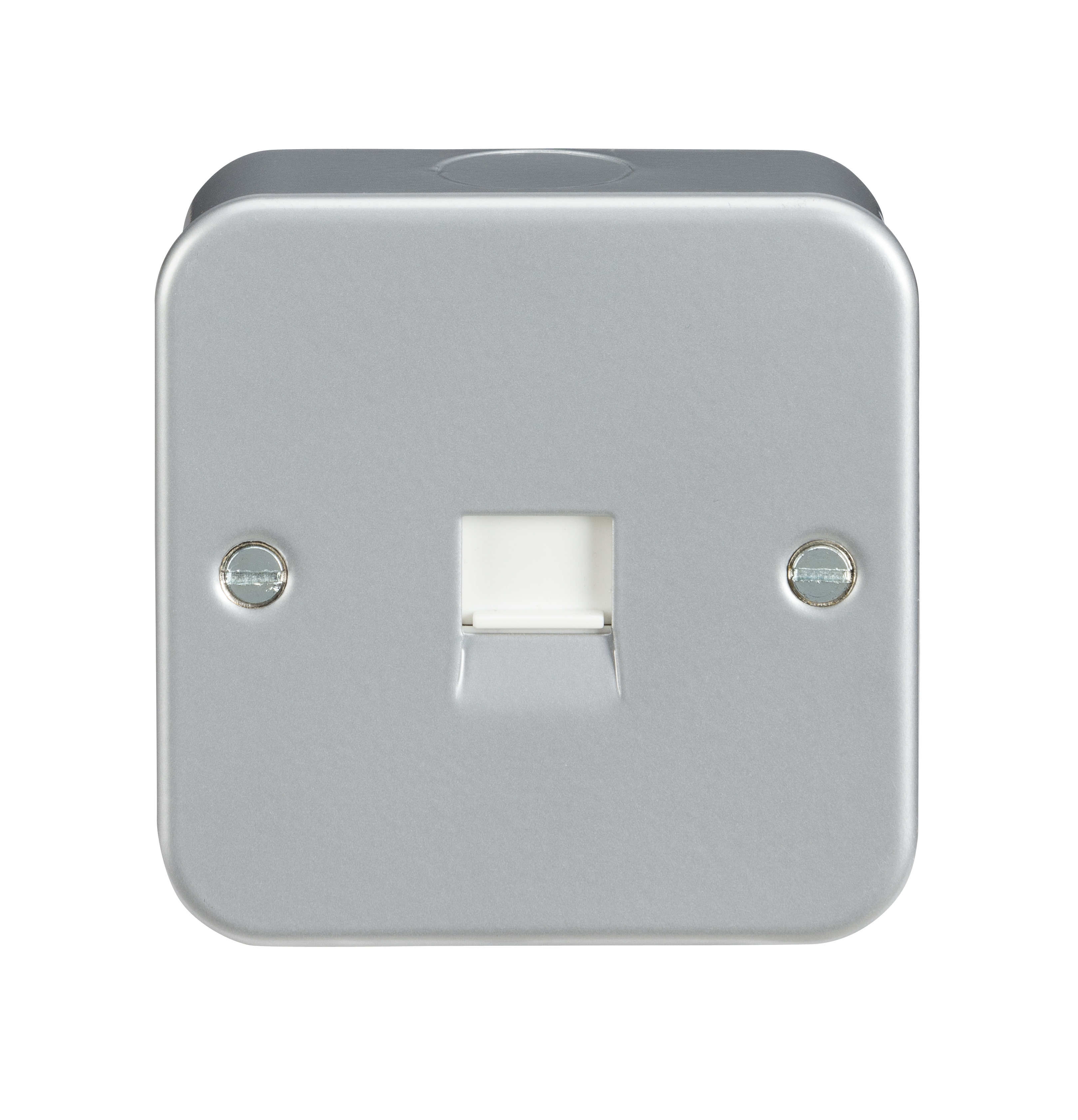 Metal Clad Telephone Secondary Extension Flush Wall Socket