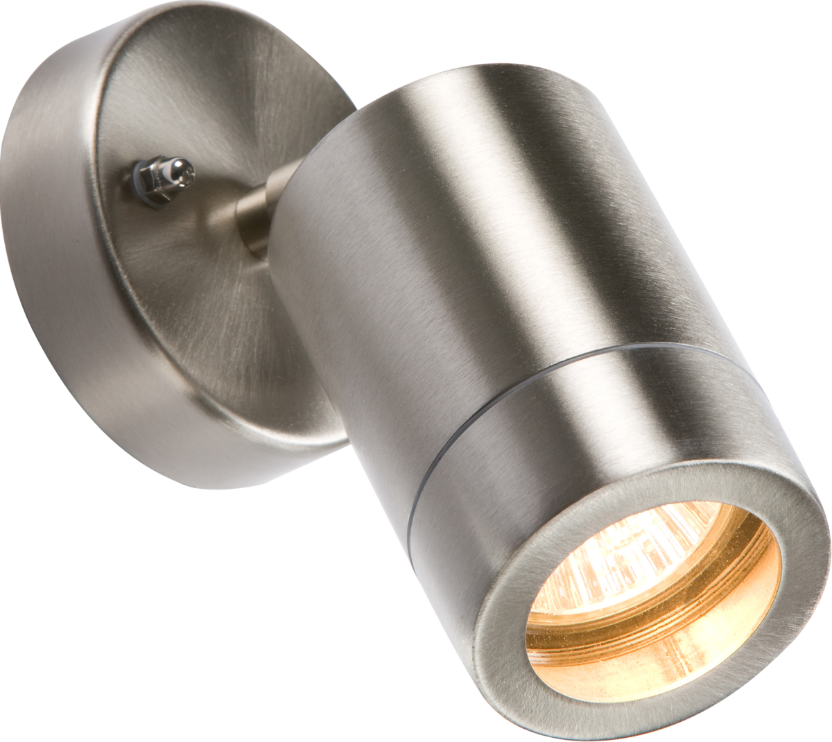 Adjustable IP65 Lightweight Stainless Steel Indoor Outdoor Single Wall Light