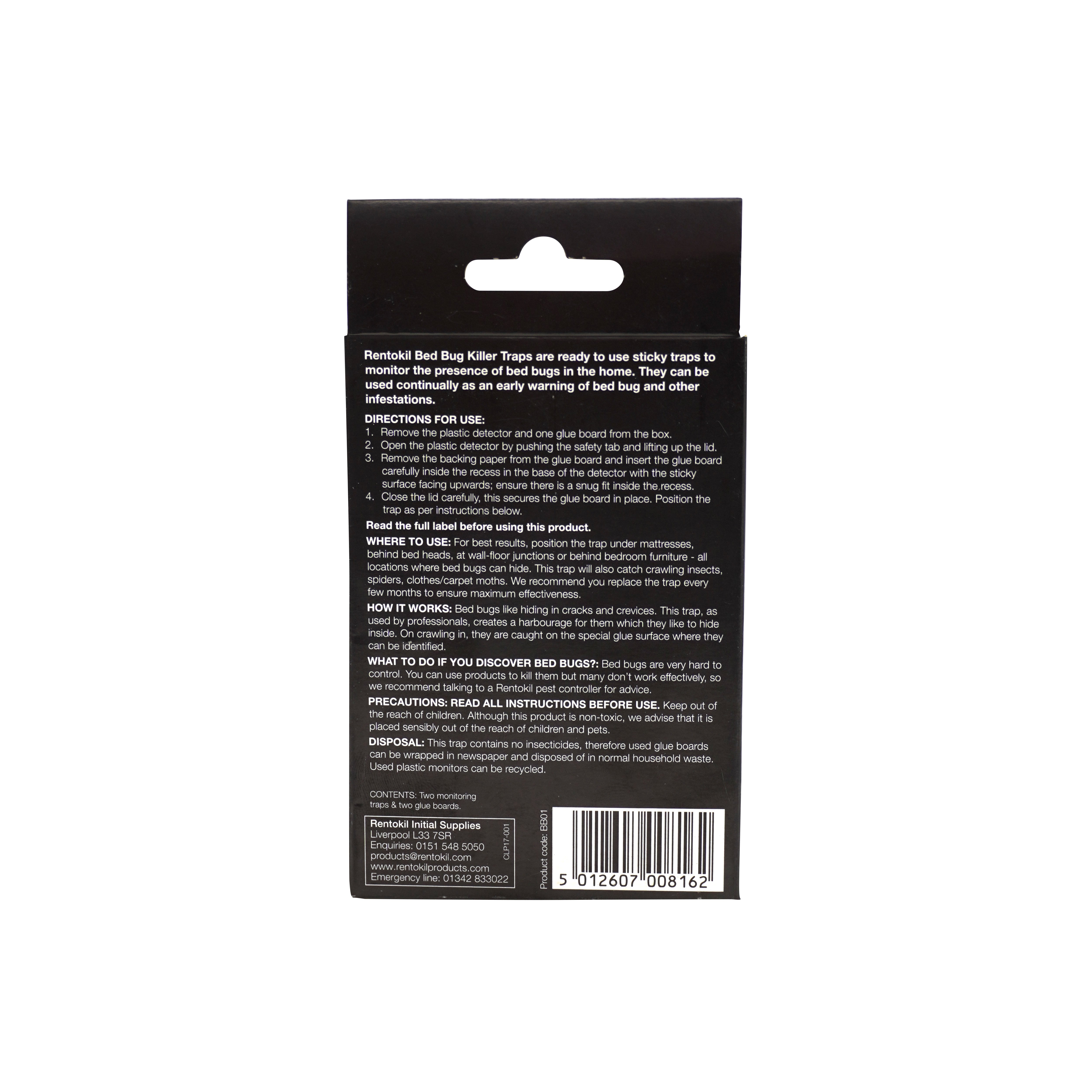 Bedbug Killer Traps - 2 Pack