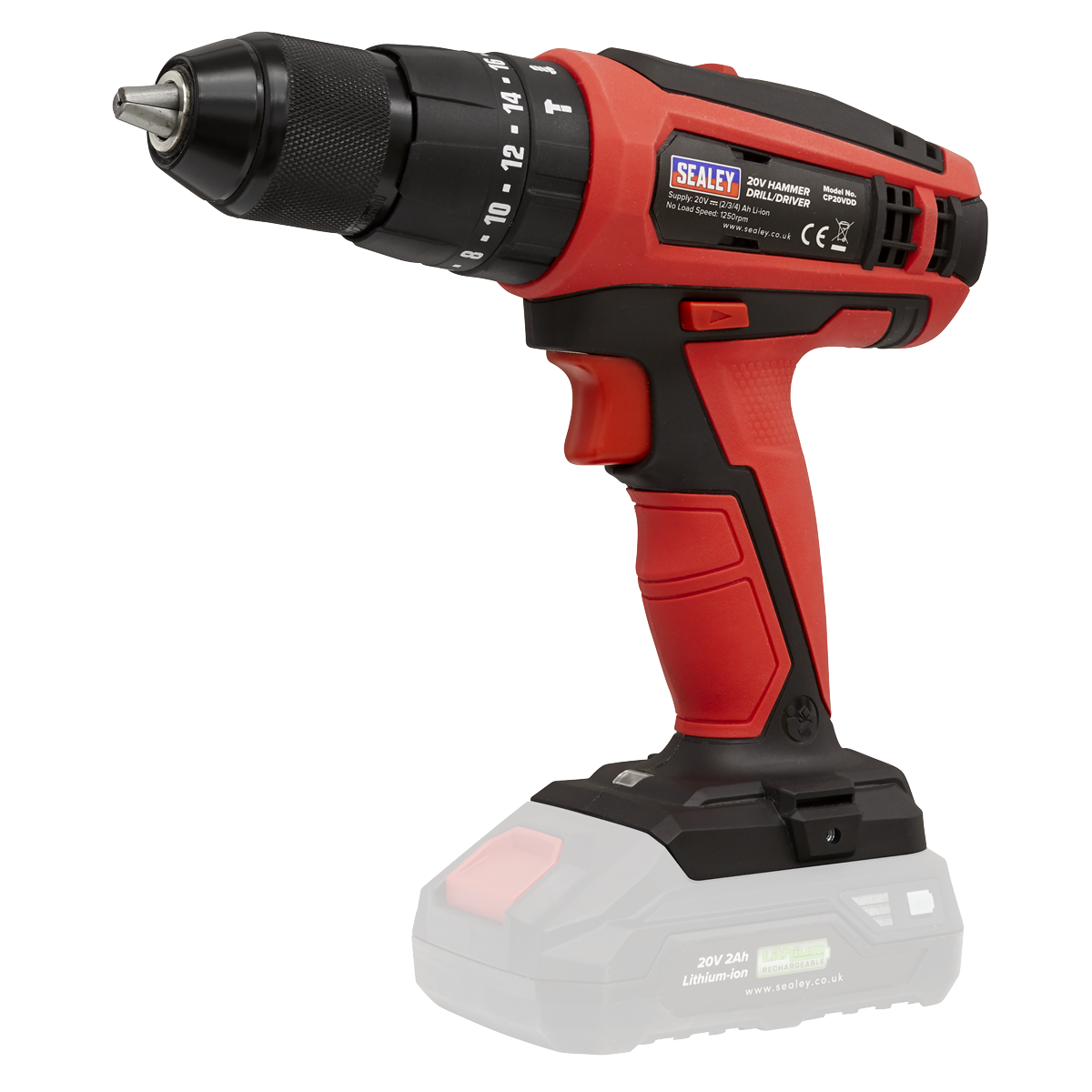 20V 13mm Hammer Drill/Driver - Body Only
