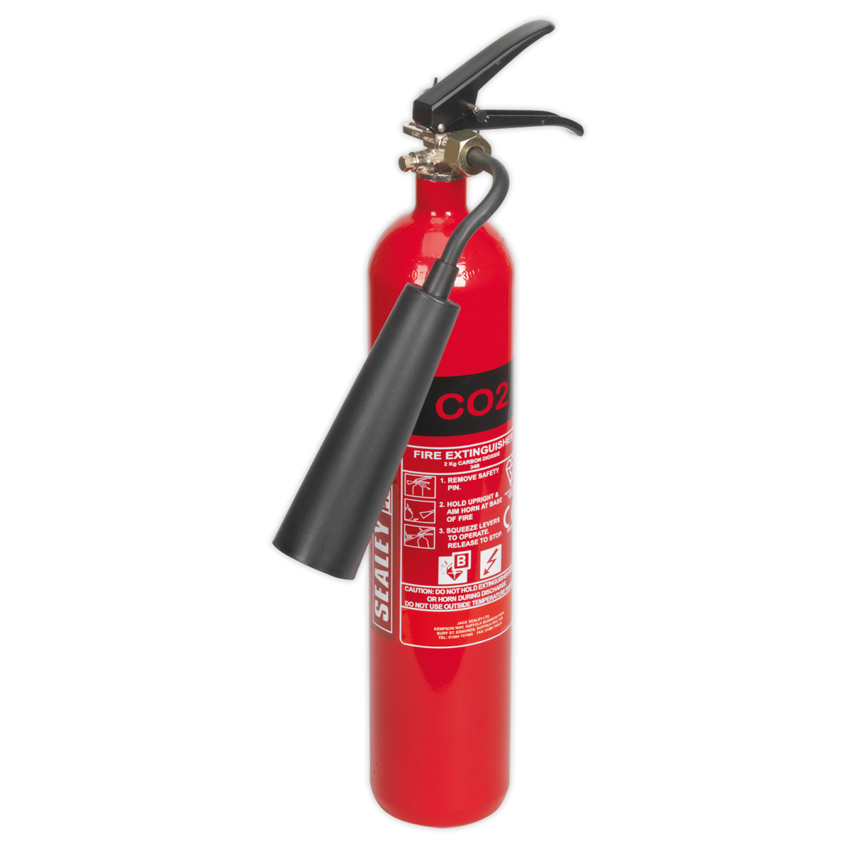 Portable Carbon Dioxide Fire Extinguisher