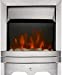 Charmouth Glass Effect Electric Fire - Black