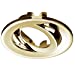 Traditional IP65 Round Fire Rated Bezels for Tilt ProKnight - Brushed Chrome