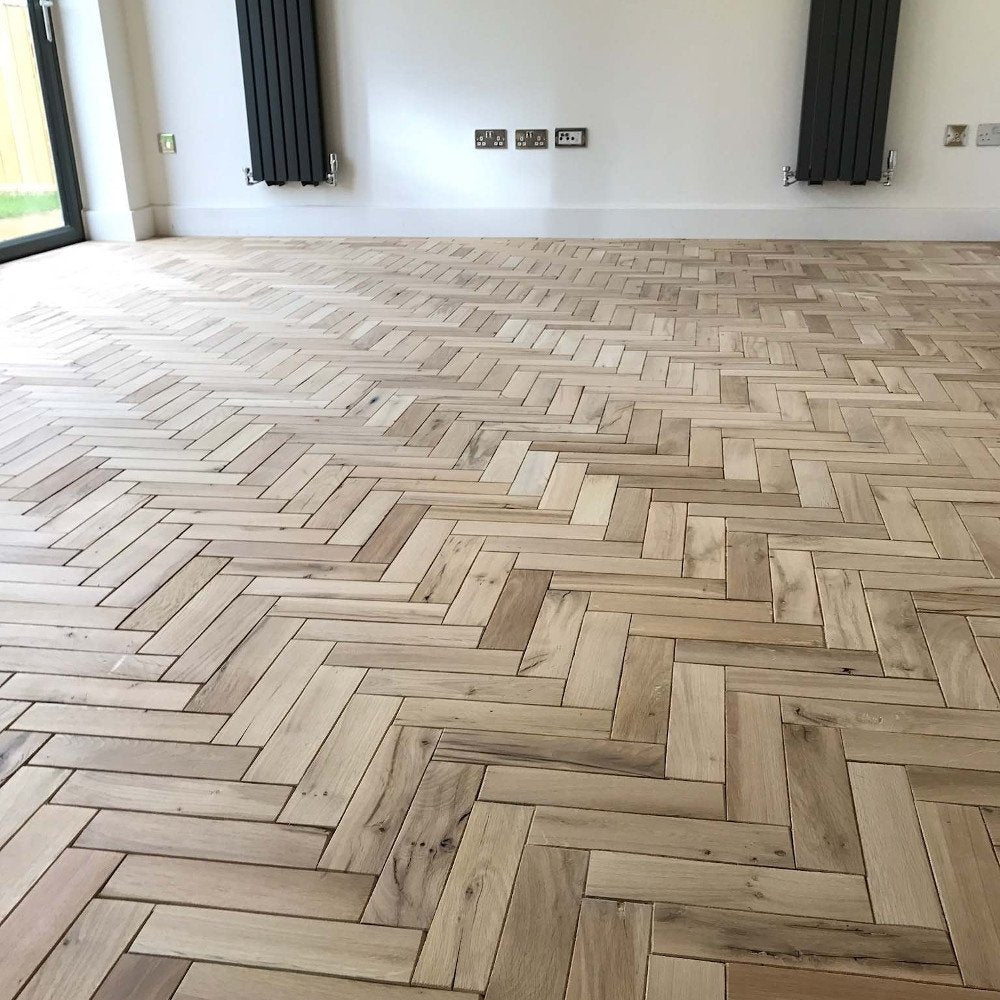 Solid Oak Parquet - Single Piece