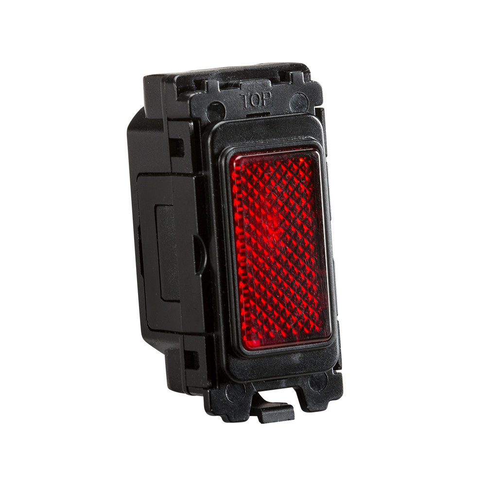 Grid indicator module - red