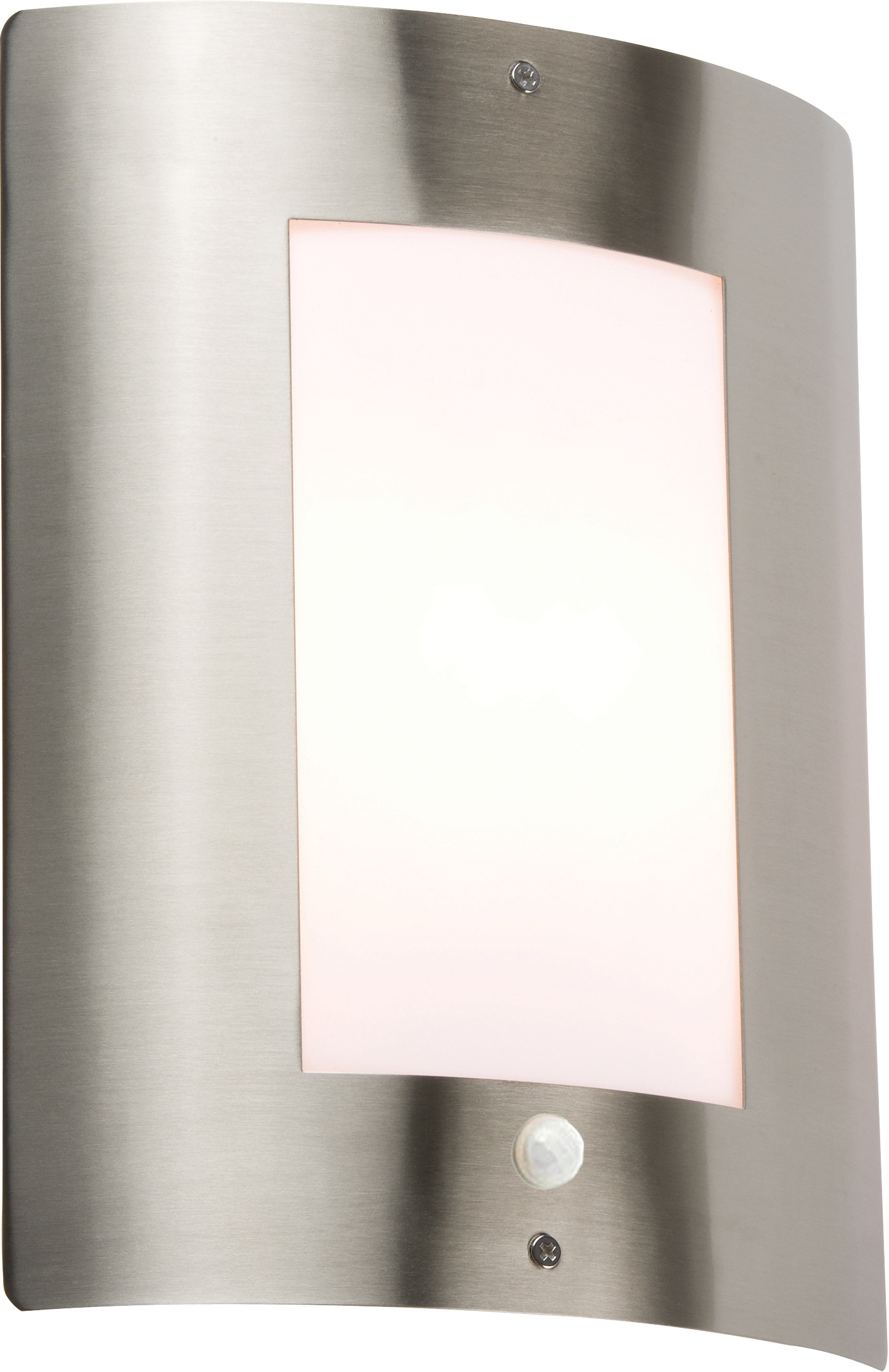 40W IP44 Edison Screw (E27) Stainless Steel Outdoor Wall Light with PIR