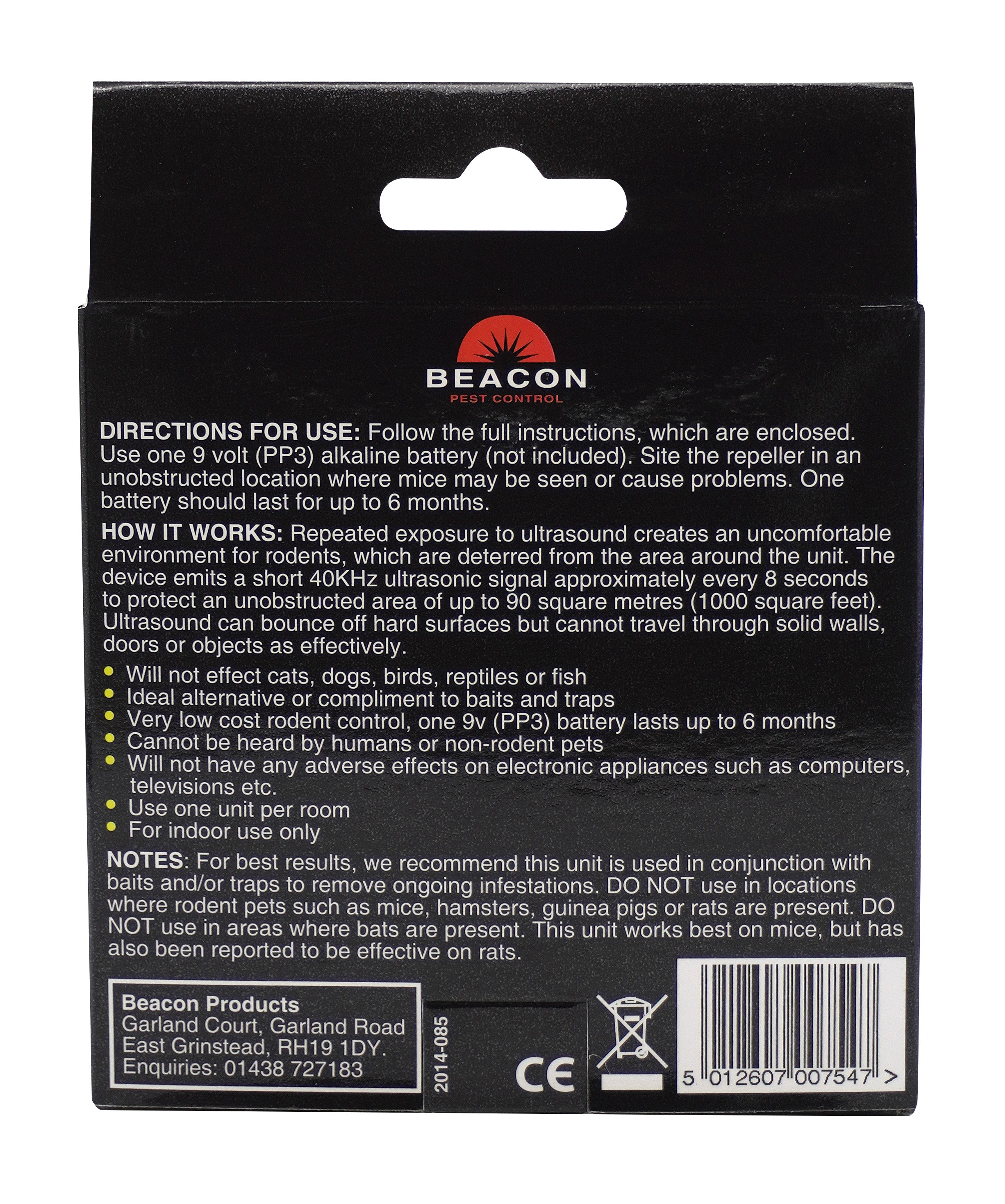 Beacon Battery Mouse Repeller